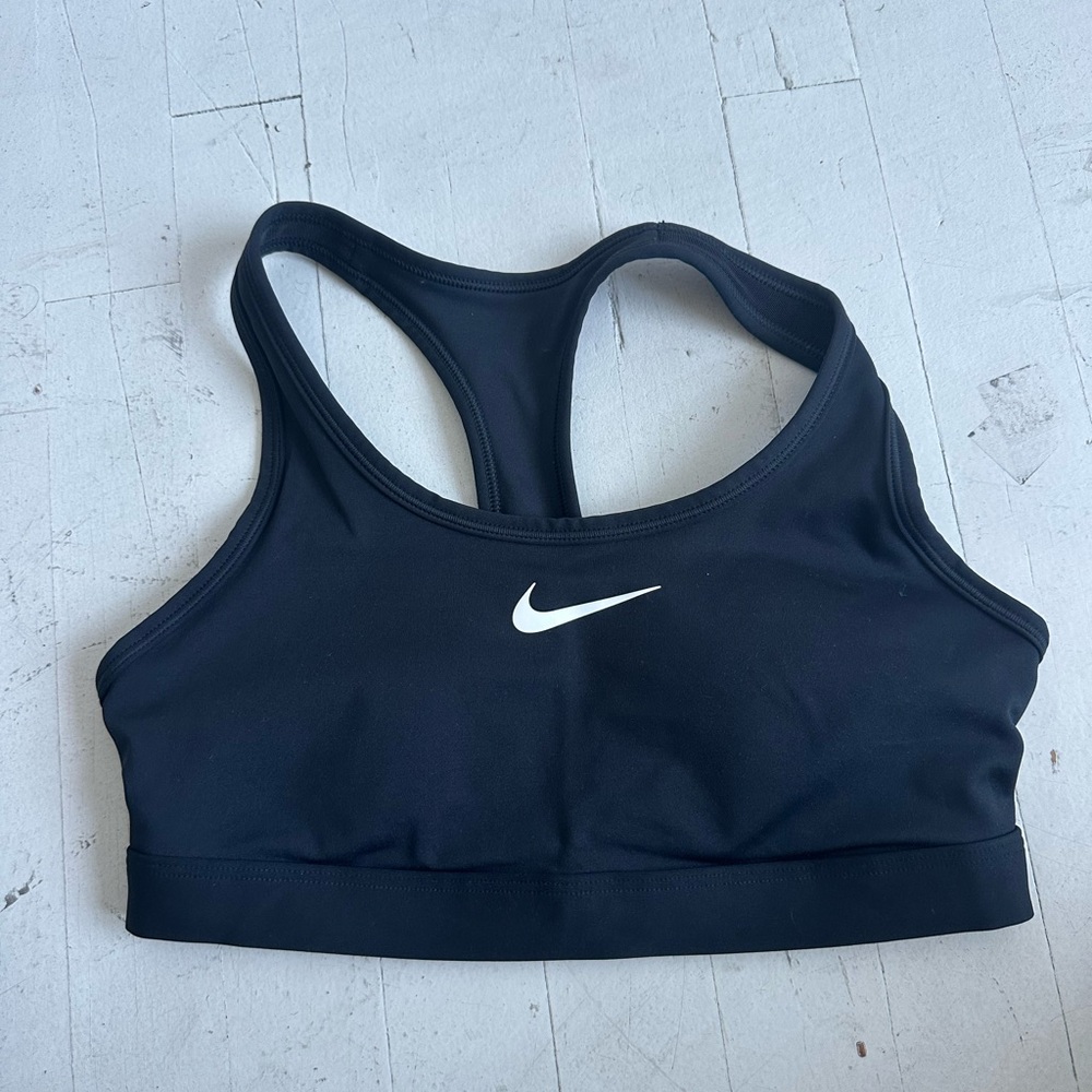 Nike Black Racerback Sports Bra